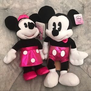Mickey and Singing Minnie Plush Set